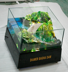 巴薩水電站琉璃模型